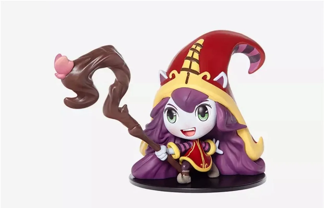 

League of Legends LOL Genuine Lulu Exquisite Craftsmanship Model Ornament Toys Action Figure Anime Figure Model Holiday Gift