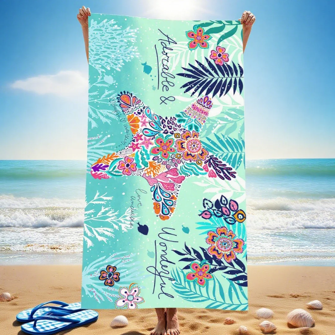 1PC Beach Towel 3D … - image