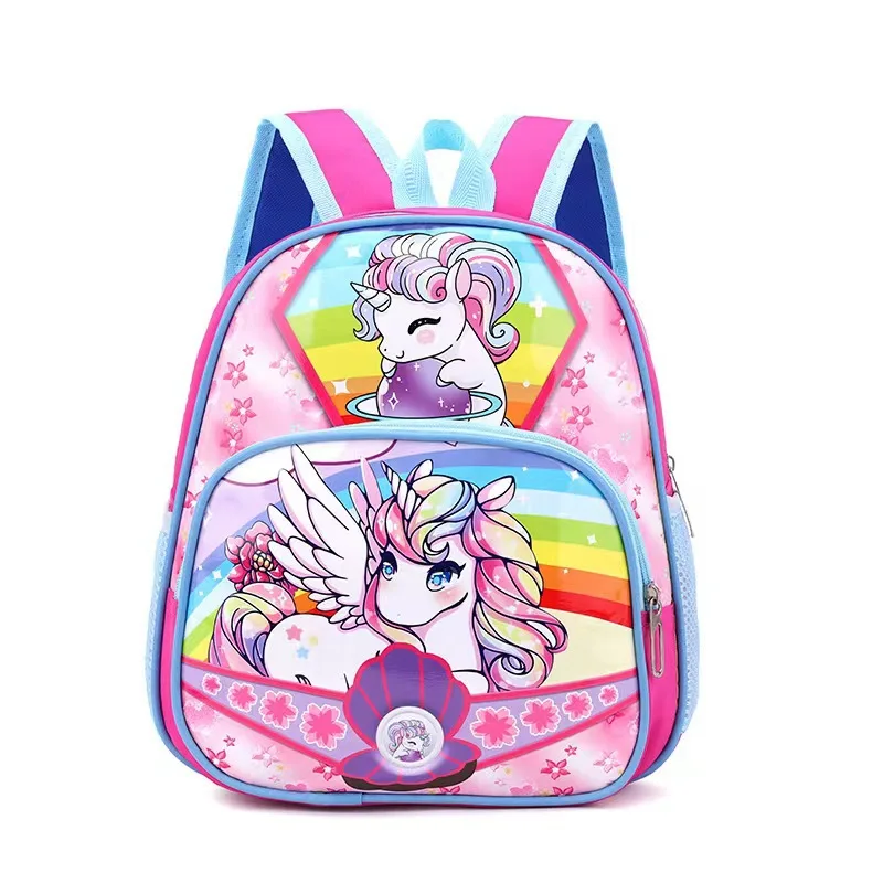

Cartoon Hot Children Backpack Lightweight Practical Safety Reflection Breathable Wear Resistant Fashion Trends School Bags Gifts