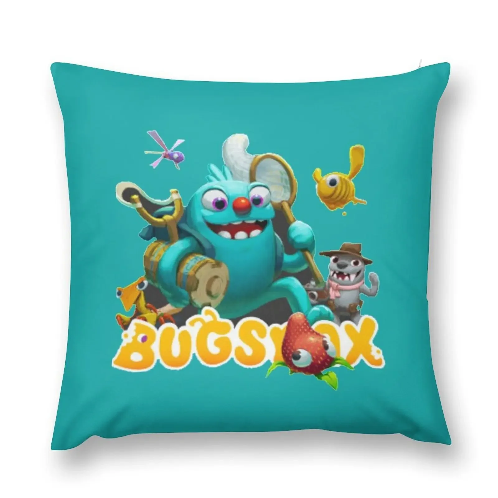 

Bugsnax Throw Pillow ornamental pillows anime girl pillowcases for sofa cushions Cushions For Children pillow