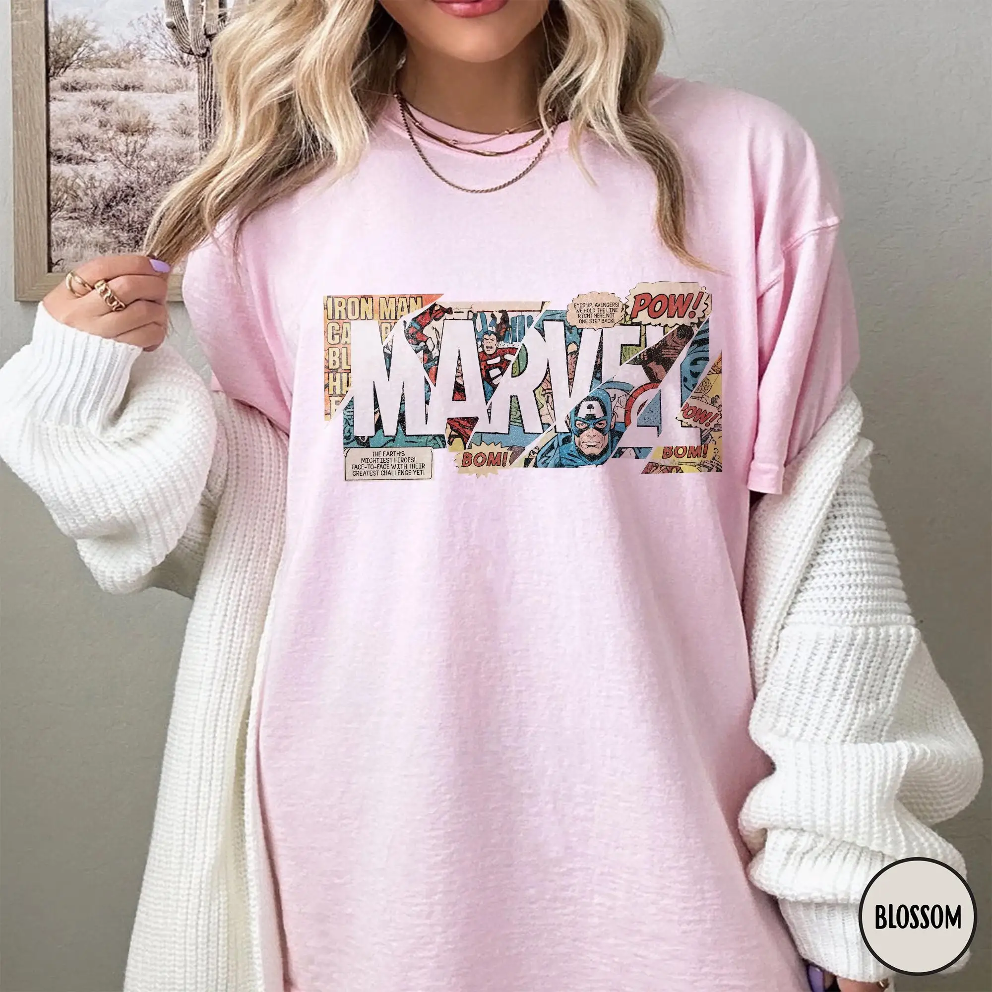 2026 Summer Avengers Men and Women Pure Cotton T-shirt Comfortable, Breathable, High Quality Ins Y2k Fan Gift