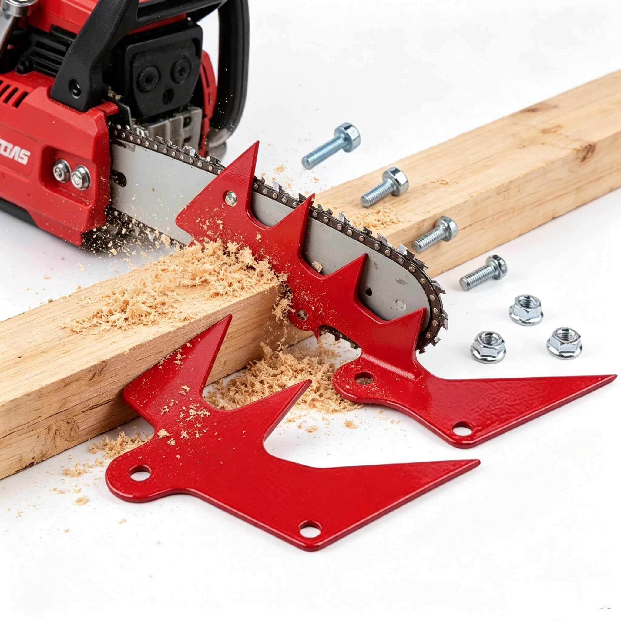 Chainsaw Bumper Tooth Felling Dog Chain Catcher Insert Wooden Teeth Wood-chopping Tooth Kit For MS460 MS440 066 046 044 Chainsaw