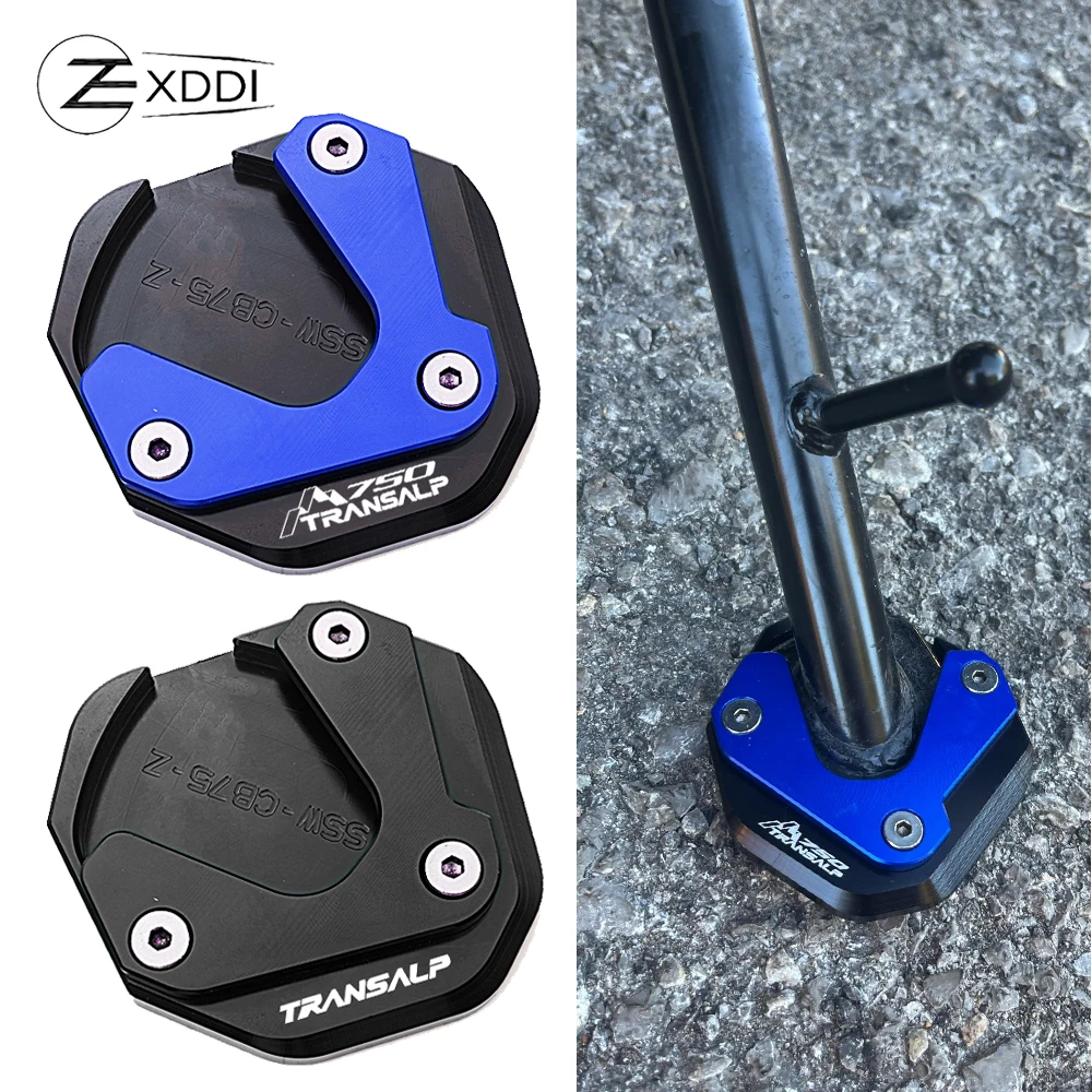 Fit For HONDA TRANSALP XL 750 XL750 Transalp 2023 2024 2025 Motorcycle Kickstand Side Stand Extension Pad Enlarger Support Plate