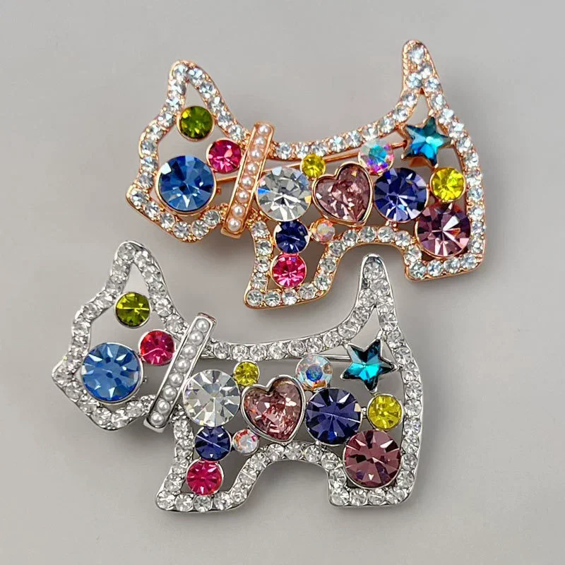 دبابيس نسائية لطيفة على شكل كلب مضحك من بيري، دبابيس على شكل حيوانات للجنسين، إكسسوارات غير رسمية للحفلات والمكتب، هدايا