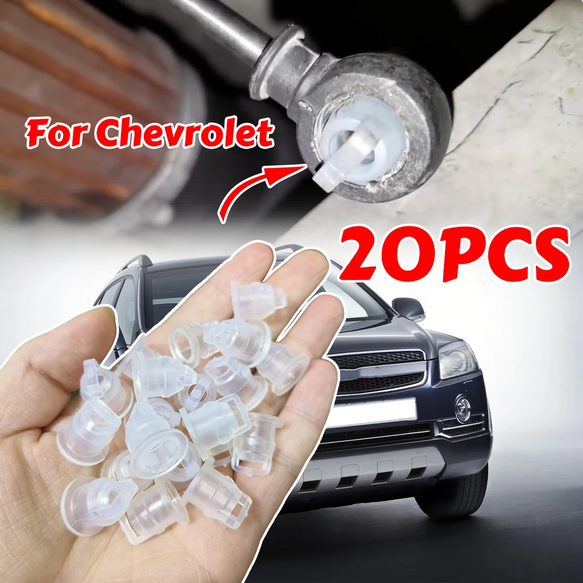 20Pcs For Chevrolet Captiva Sport Daewoo Winstorm MaXX Holden Gearbox Gear Shift Cable Linkage Bushing Rubber Sleeve Repair Kit