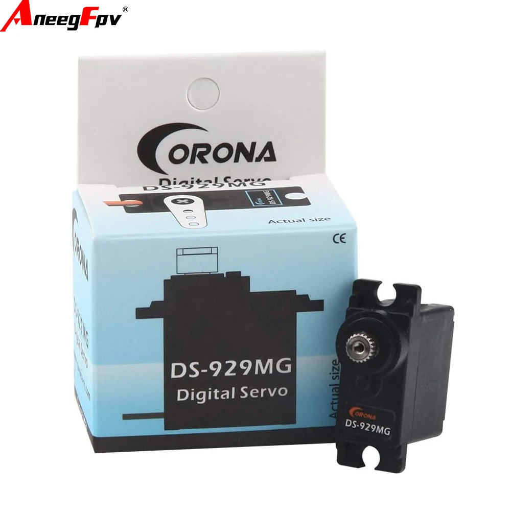 RC Servo DS-929MG Motor Digital Servo Metal Gear para TREX 450 RC Hobby Helicopter Micro Servo
