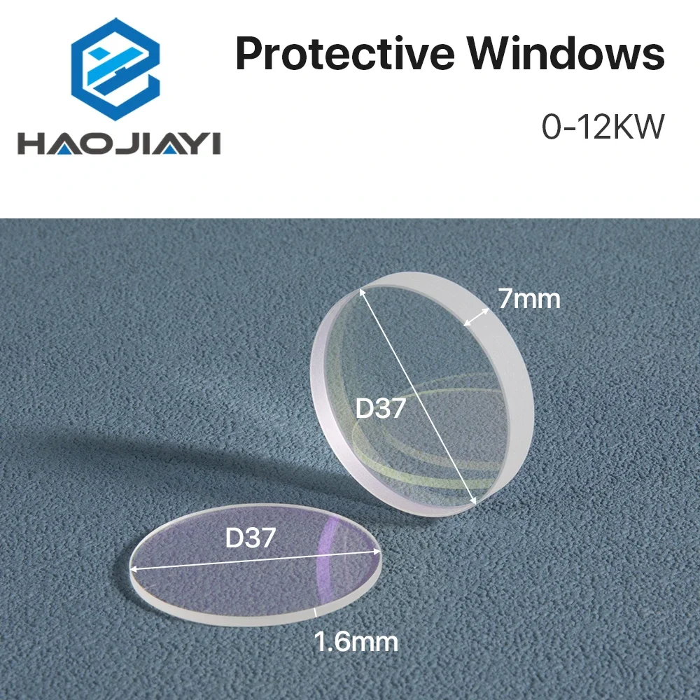 

Original Raytools Protective Windows 37*1.6 & 37*7mm 12kW Laser Optical Lens For Raytools BM114E/BM115 3.0/BM115E