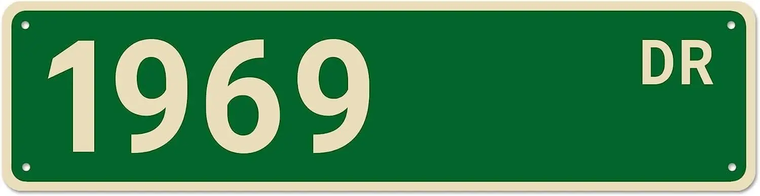 

1969 уличные знаки, 1969 Декор 1969 значок Рожденный в 1969 подарок на день рождения, настенный Декор для дома/спальни/мужской пещеры, качественные металлические знаки 16