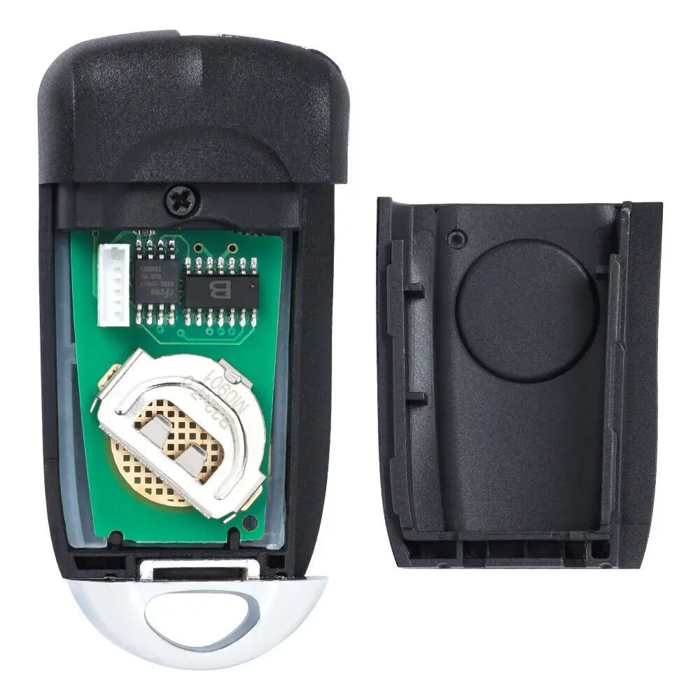 KEYECU FCC ID: SAKS-01TX Upgraded Remote Key Fob 433.92MHz 4D60 Chip for Chevrolet Optra Lacetti Nubira