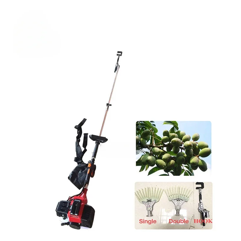 Z hakiem do zbierania Gorąca sprzedaż Benzyna Olive Harvester Shaker Olive Harvest Tools Fruit Tree Nuts Picking Harvesting Machine