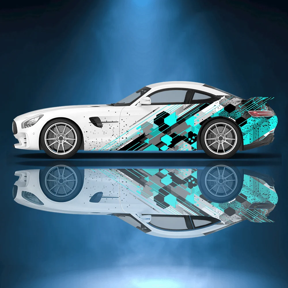 

Красочная линия граффити автомобильные виниловые наклейки самоклеящаяся наклейка из ПВХ подходит для грузовиков внедорожник украшения автоаксессуары подарок