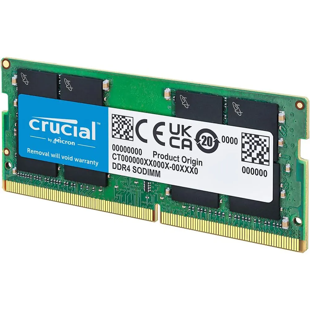 Memoria RAM Crucial Micron DDR4 8GB 4GB 32GB 16GB 3200MHz 2133 2400 2666MHz Memoria per laptop PC4-21300 19200 RAM SODIMM per notebook