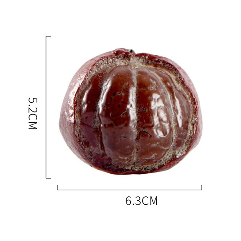 Color-Changing Resin Tea Pet Tangerine Shape Unique Gift for Tea Lovers Home Decor Kitchen Accessories