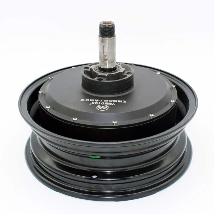 17inch 72v 5000w single shaft motor for electric vehicle