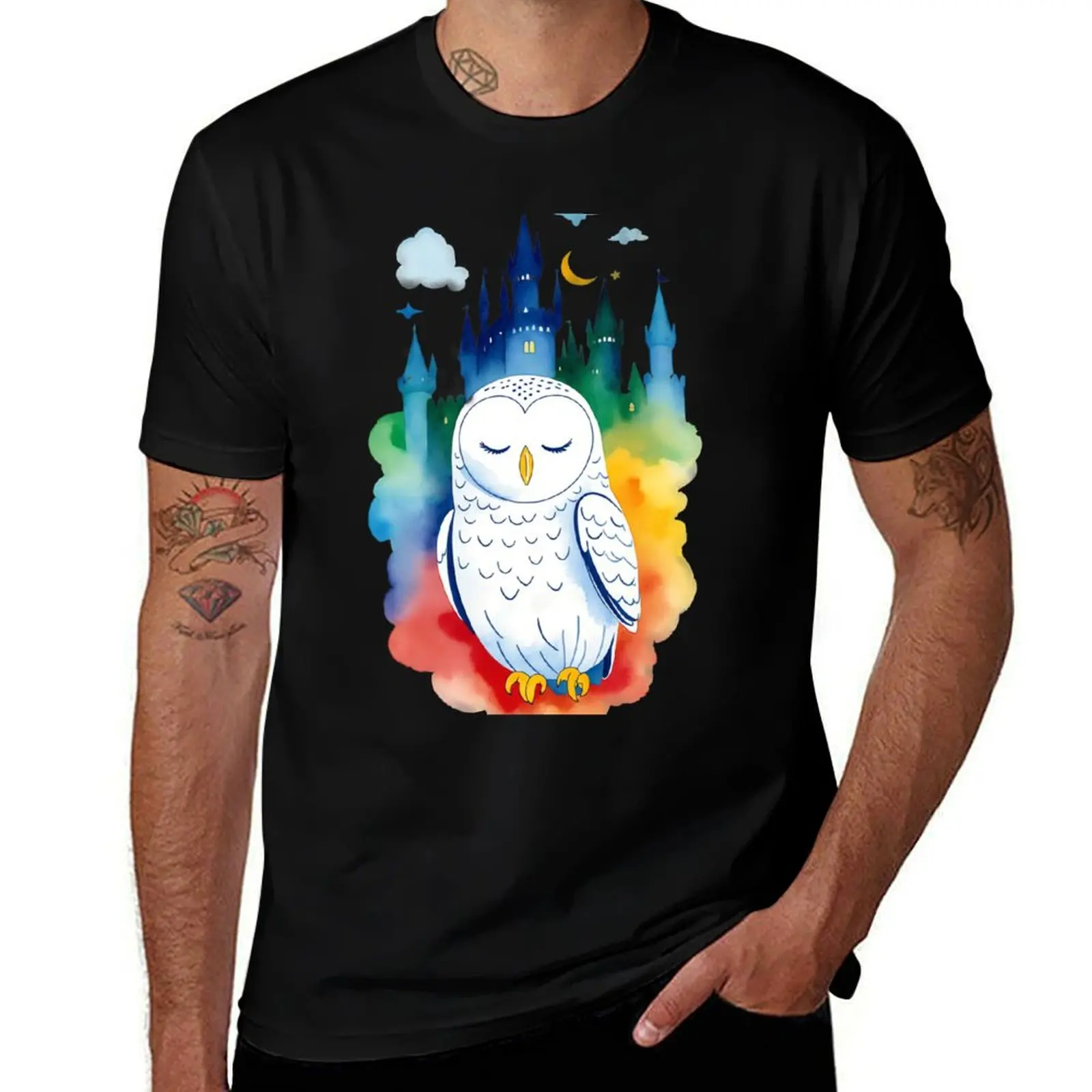 

Hedwig Owl Sleeper T-Shirt t shirts for man graphic tees man tshirt graphic t shirts for man T-Shirt
