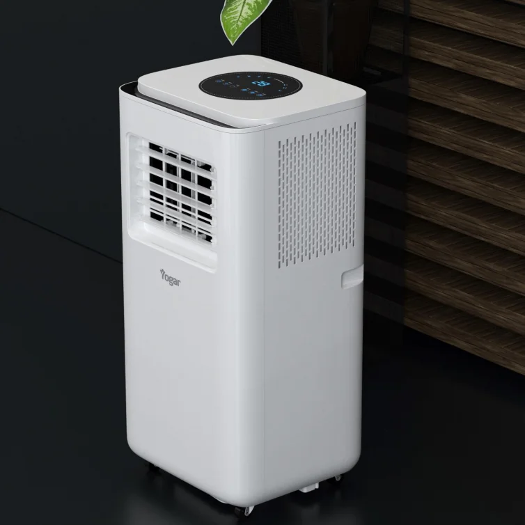 Portable Air Conditioner 9000BTU Mobile AC Unit Cooling Fan Smart Home Air Cooler Dehumidifier Quiet Energy Saving for Room