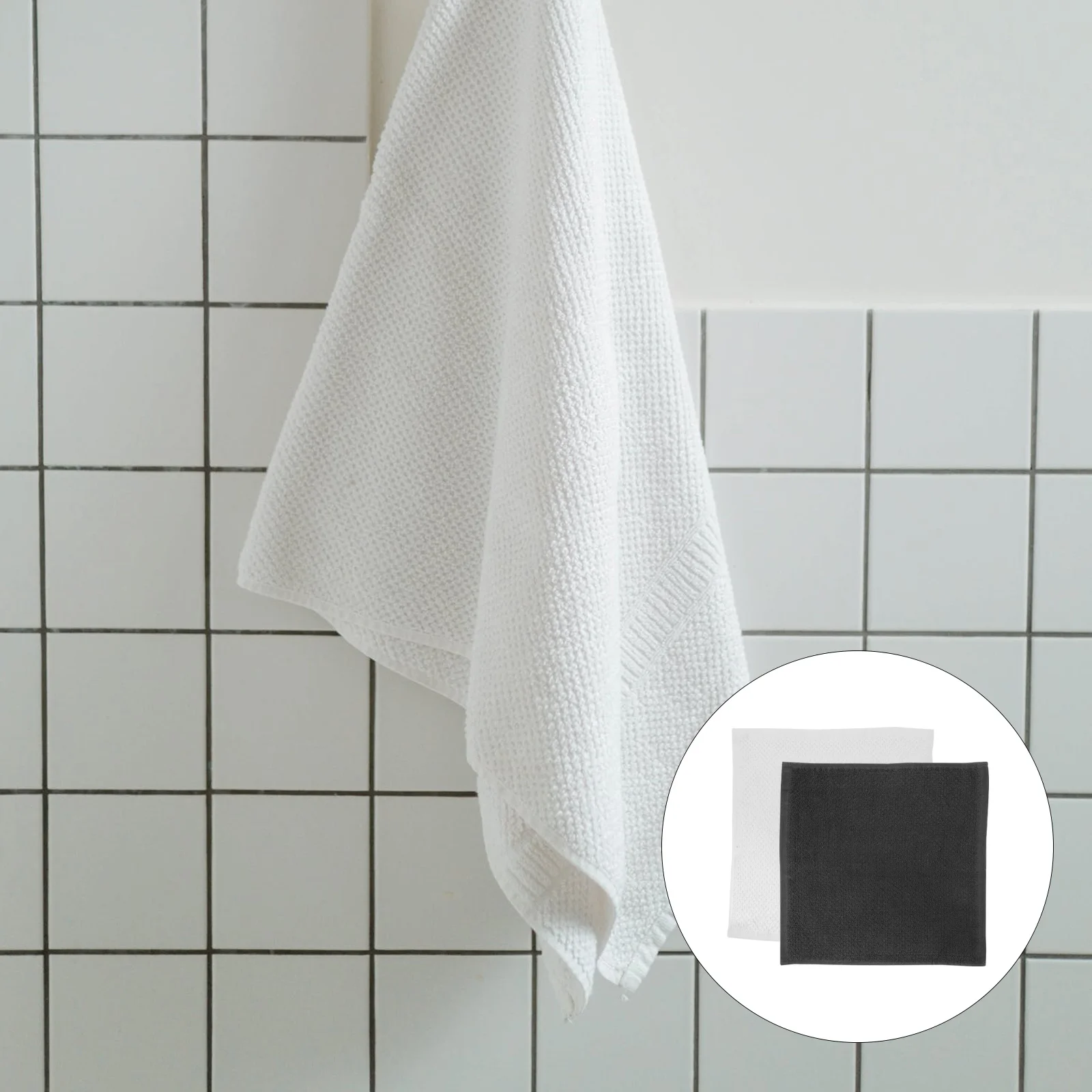 

8Pcs Kitchen Dishcloth Dish Washing Towels Heavy Duty Reusable Cleaning Cloth Non Scratch Surface for Tableware Duster Cloth