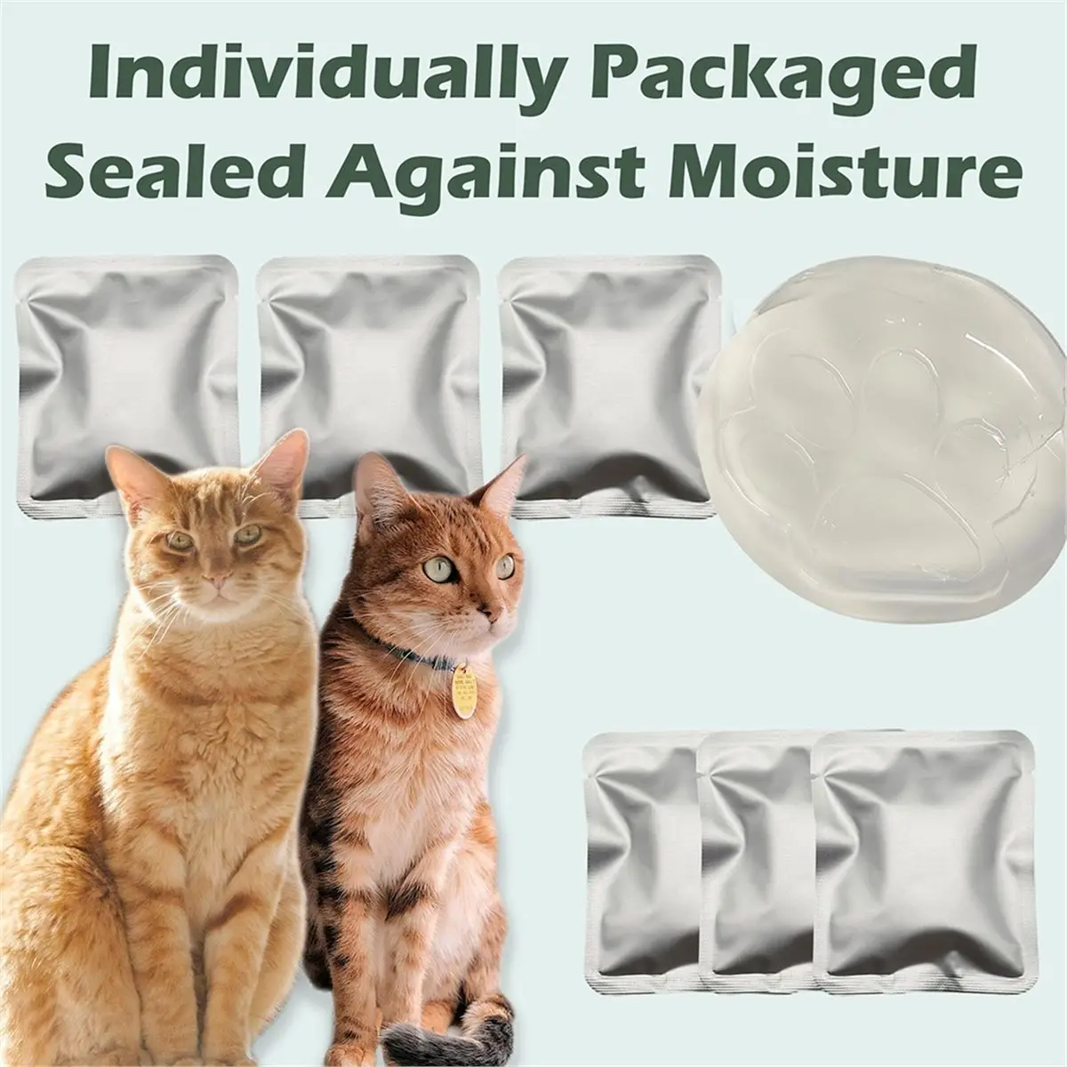 

6Pcs Deodorizer Compatible with Clean Cat Litter Box, Cat Toilet Deodorizer Gel for Cat Litter Box,C