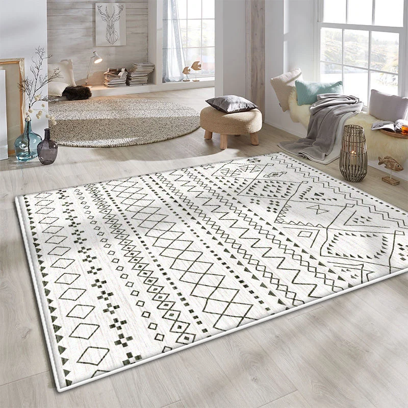Bohemian Morocco Ethnic Style  - огляд і ціна Home Office Rug
