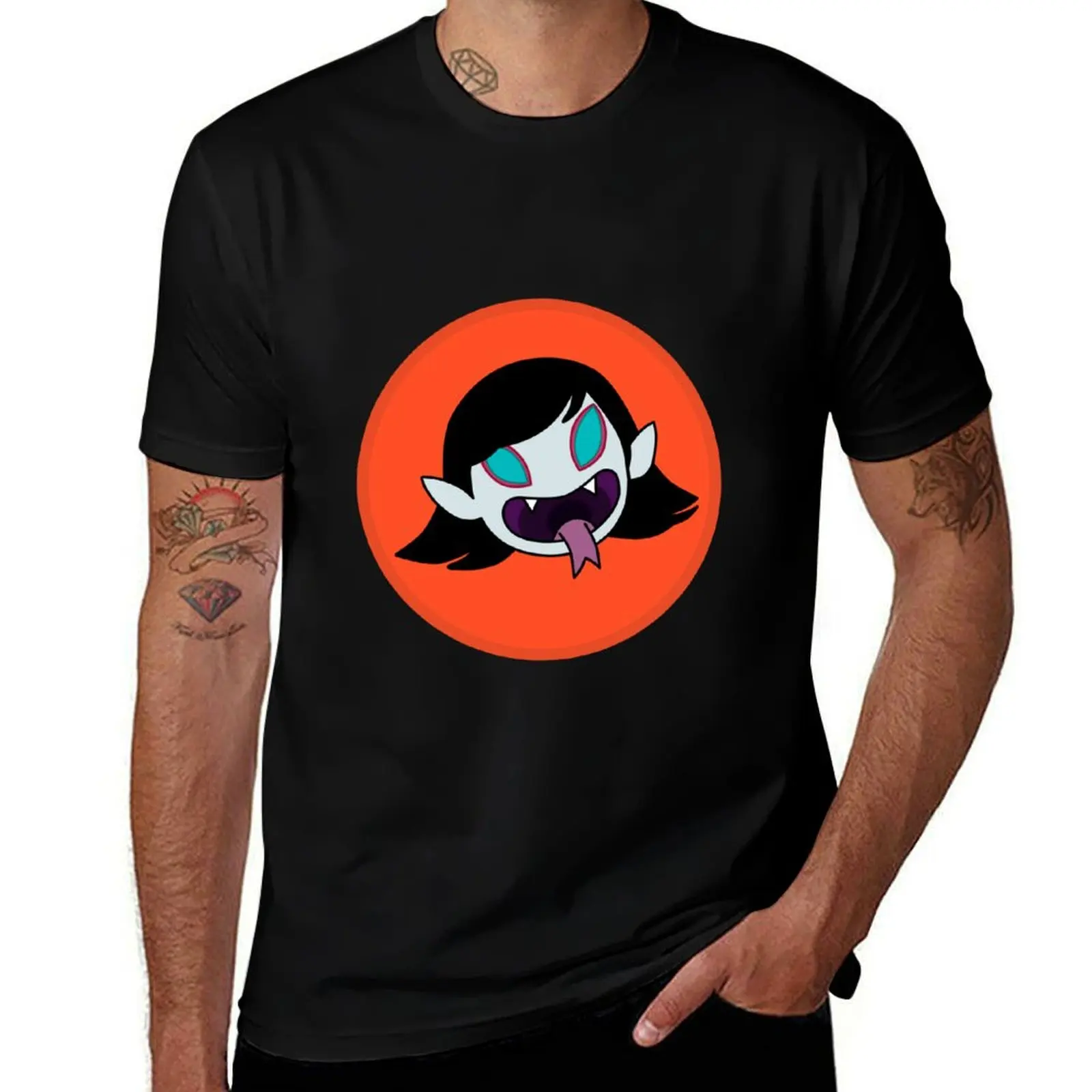 

Marceline Stakes Face 1 - Adv. Time T-Shirt man tshirt t shirt custom print cotton t shirt man T-Shirt
