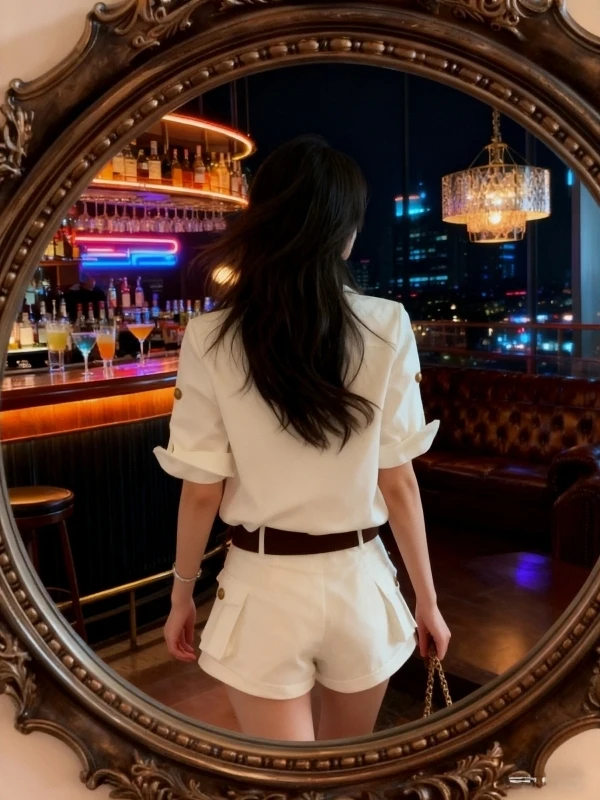 Retro White Double-Breasted One-Piece Pants Women's Winter Slimming High Waist Workwear Style Jumpsuit Fashionable Sensation
