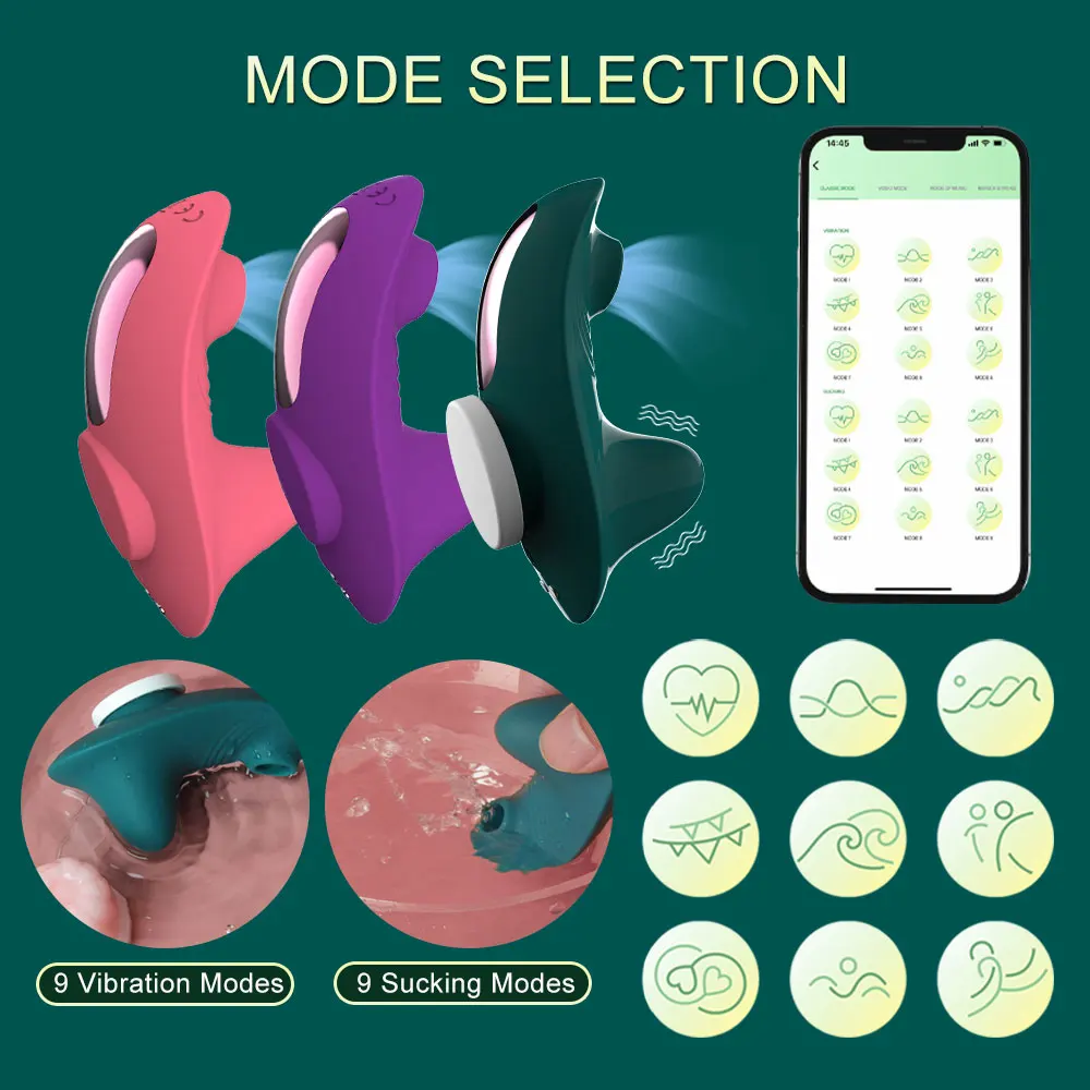 App Bluetooth Vibrator For Women Remote Control Mini Clitoris Sucker Small Vibro On Sexy Panties Clit Stimulator Adults Sex Toys