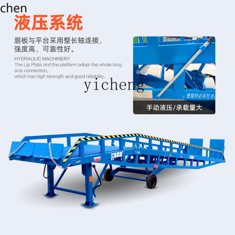 ZML المحمول المنحدر رافعة شوكية حاوية المنحدر تحميل منصة اللوجستية #3