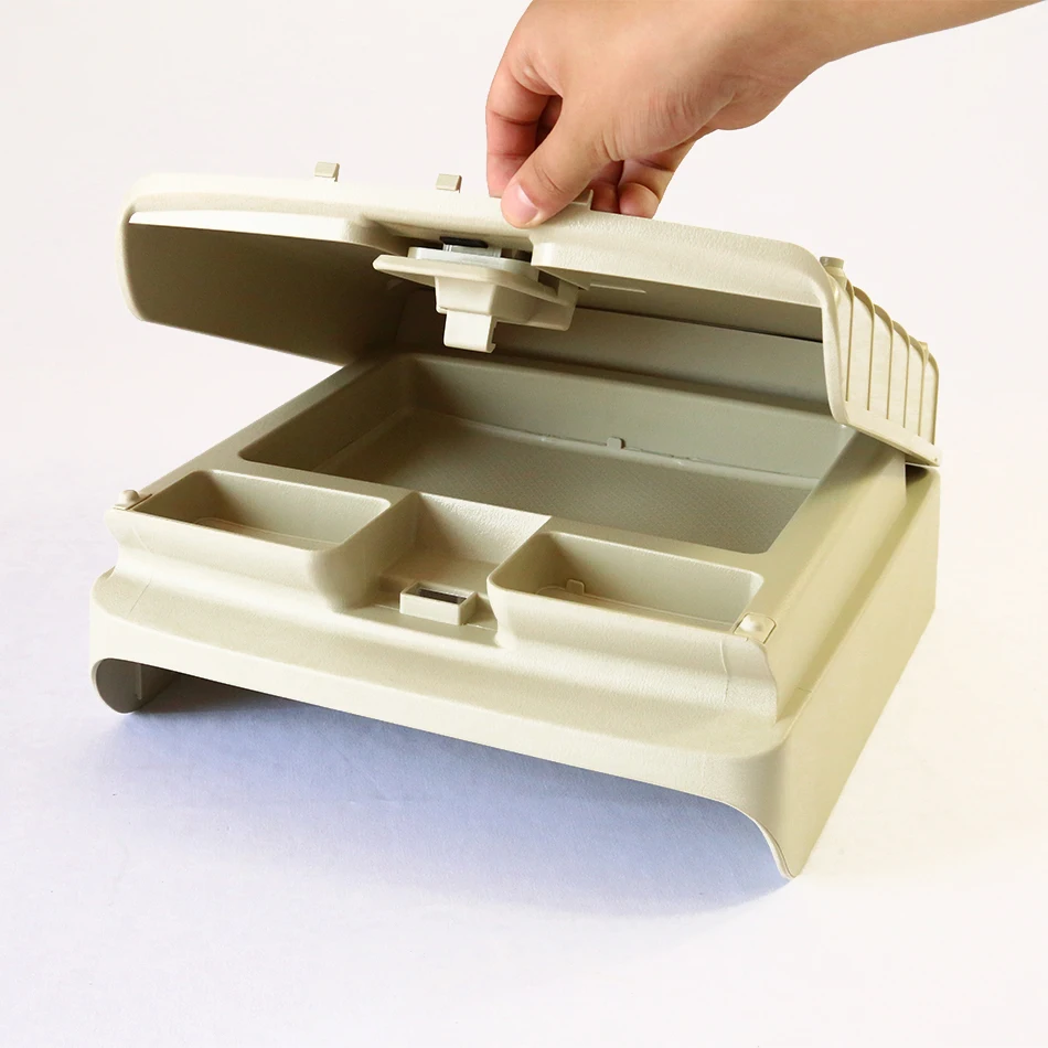 Adatto per Patrol Y62 Serie di prima generazione Scatola bracciolo di controllo centrale interna decorativa modificata in fibra di carbonio