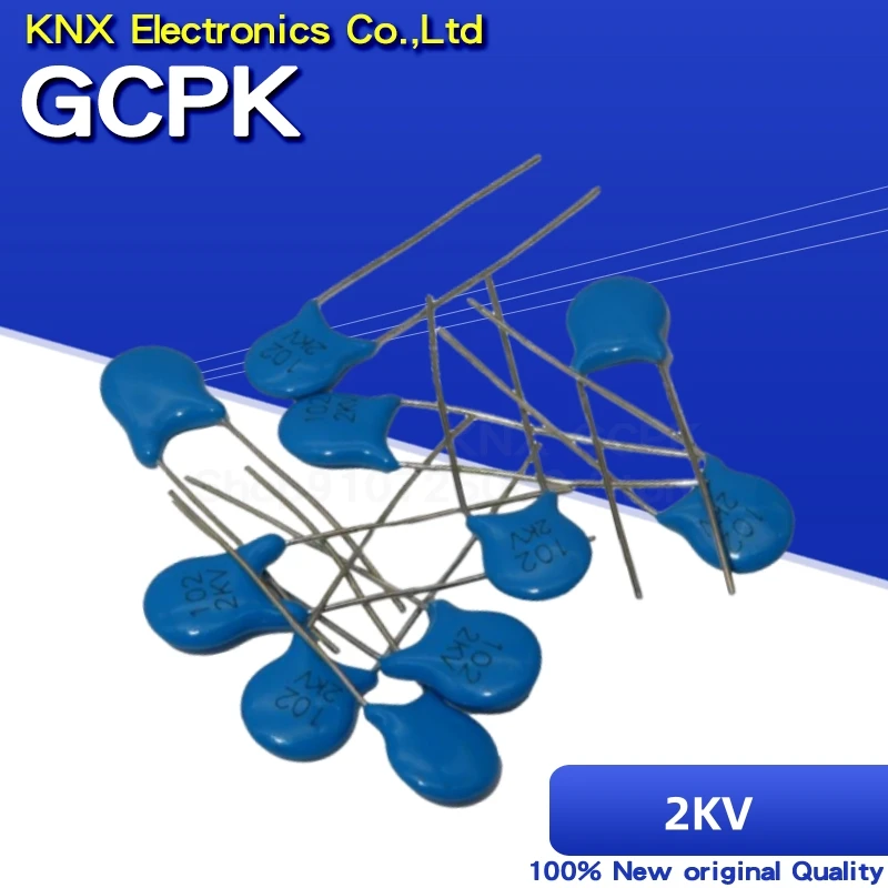 Kit de sortimento de capacitores cerâmicos de tensão 100 tamanhos 2kv 2kv 102k 221k 332k 471k 472k 561k 681k 821k conjunto de capacitores cerâmicos