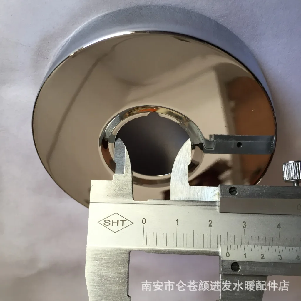 Stainless steel faucet cover 6/8=25mm hole, widened (80mm) column shower decorative cover kitchen accessories cover ugly