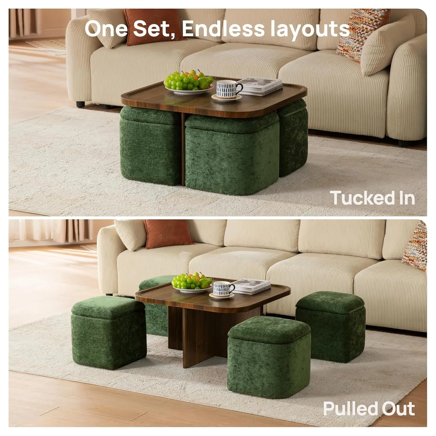 Thumbnail 3 - #2 Storage Coffee Tables Sale