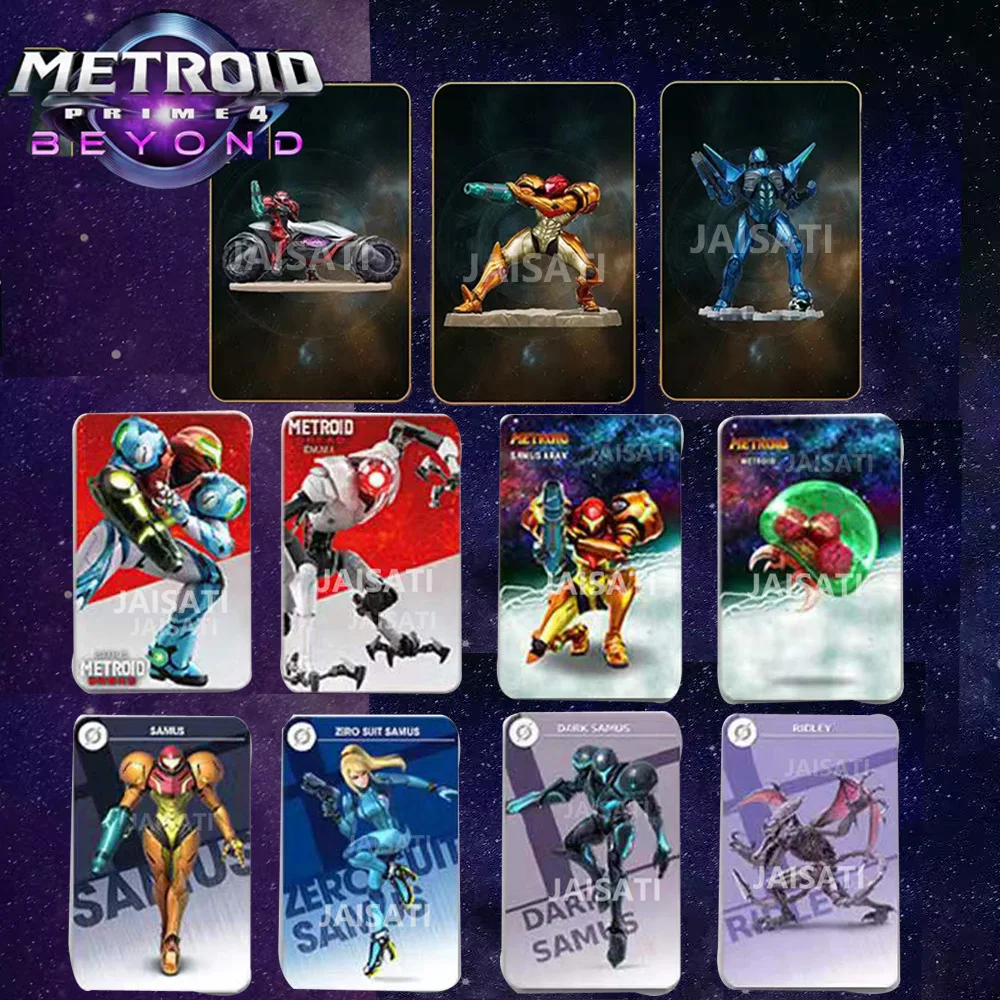 Metroid Prime 4 Beyond card Viola Samus Sylux Beyond card compatible for ns switch