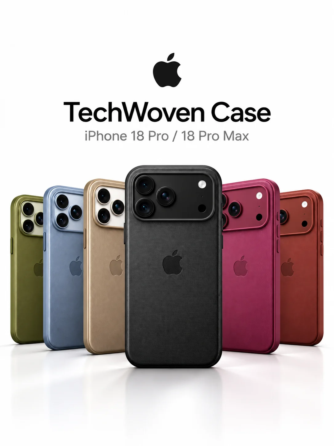 Etui TechWoven do Apple iPhone 18 Pro Max z funkcją MagSafe, umożliwiające bezprzewodowe ładowanie magnetyczne, sterowanie aparatem, odporne na wstrząsy, ochronne etui na telefon. — 2