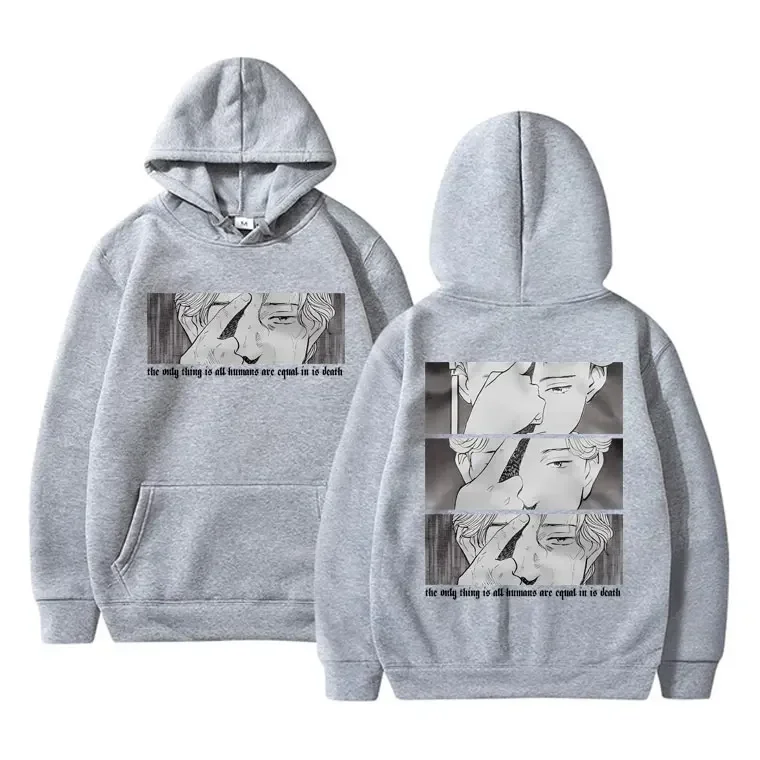 سويت شيرت Monster Naoki Urasawa Vinland Saga بغطاء للرأس فضفاض عتيق