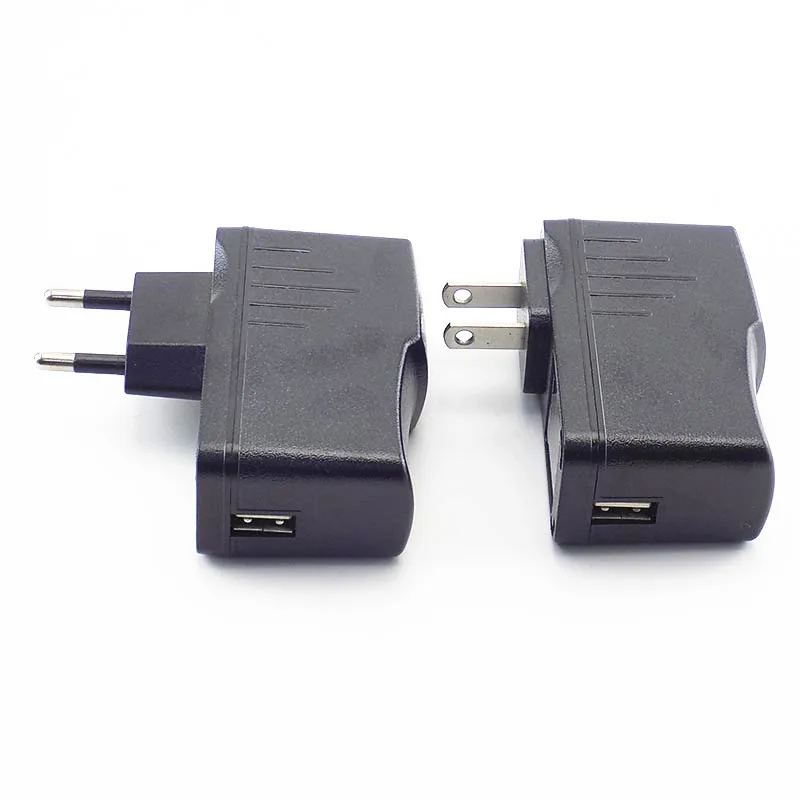 USB Port DC 5V 0.5A/1A/2A/3A 1000ma AC to DC Power plug Adapter supply Charger micro Charging For LED Strip Lights phone US EU