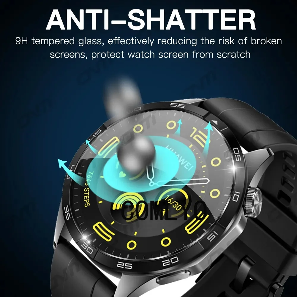 5pcs for Amazfit Balance Tempered Glass Smart watch Screen Protector 9H 2.5D Film