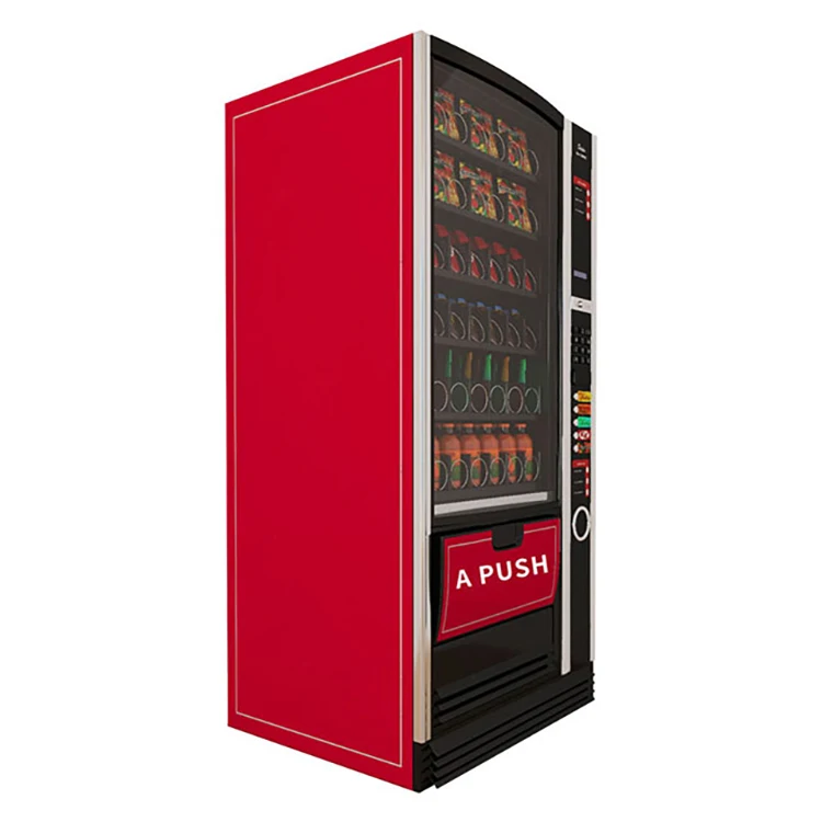 Distributori automatici per bevande e snack per personalizzazione sfusa