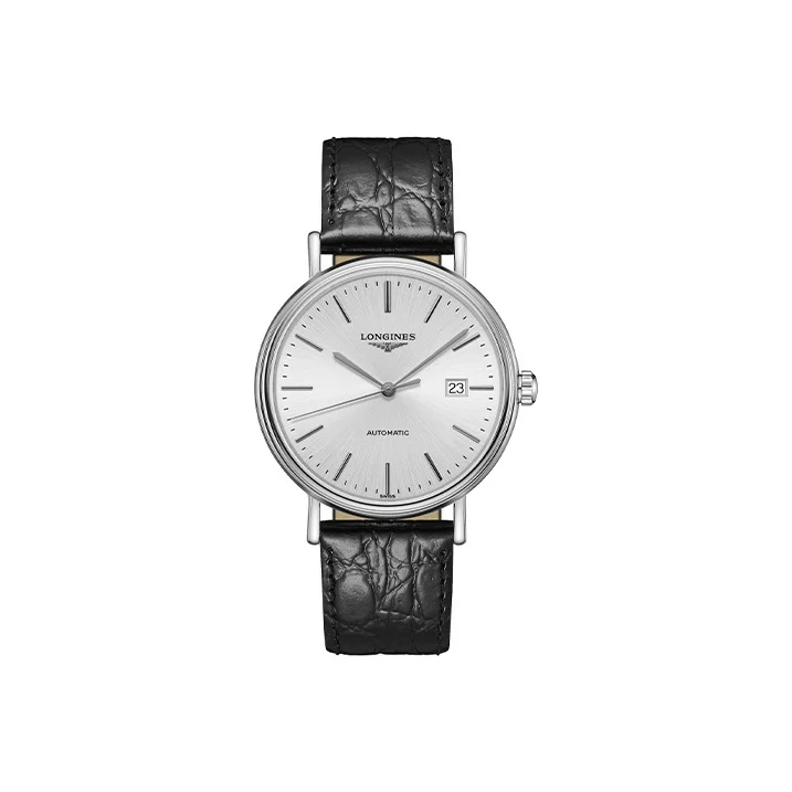LONGINES Automatic Mechanical Movement 30m Waterproof Men's Watches Watch 40*9.36mm Silver Dial L4.922.4.72.2