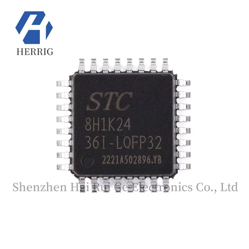 Original genuine STC8H1K24-36I-LQFP32 1T 8051 microcontroller chip