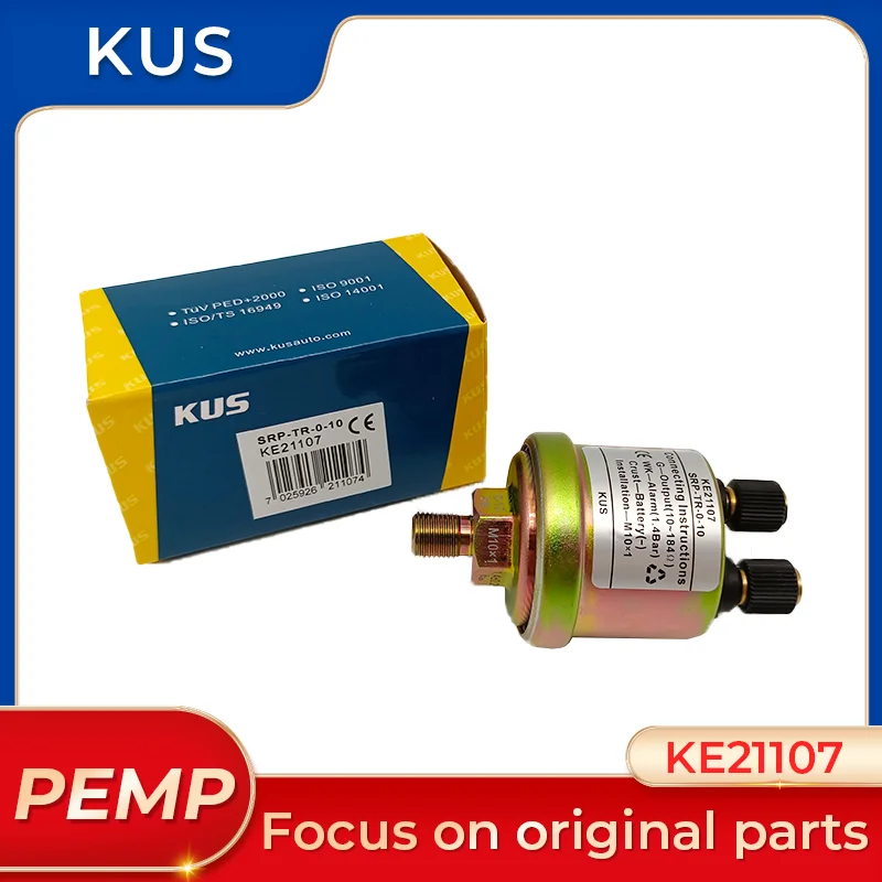 KE21107 Oil Pressure Sensor Original KUS Generator Parts Alarm System 1.4 Bar