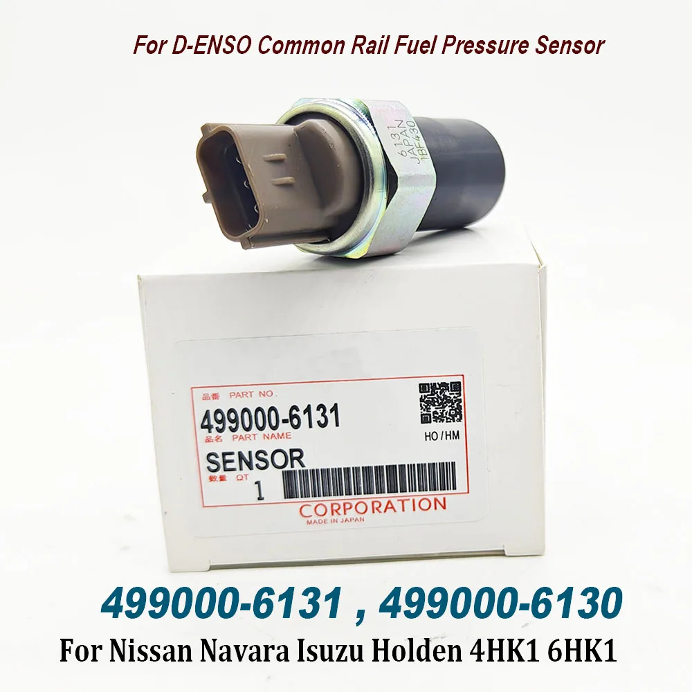 fuel common rail pressure sensor 8981197900 499000-6131 for Pathfinder 2.5DCL 2.5 DCI Isuzu- Holden 4HK1 6HK1