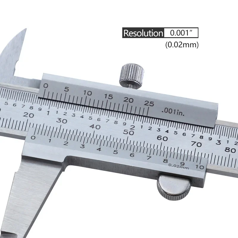 Imagem -04 - Mitutoyo-pinça Vernier em Medidor de Metal Ferramentas de Medição 0150 mm 0200 mm 0300 mm 0.02 mm Aço Inoxidável