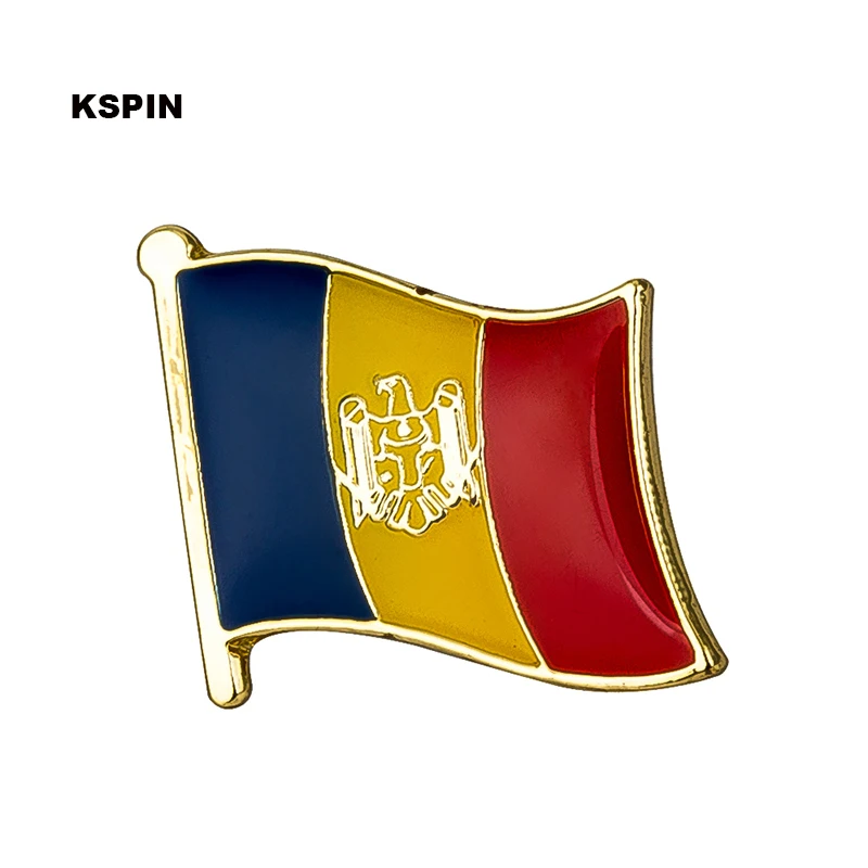 Moldova Flag Badge Brooch Natinal Lapel Pins Flag Lapel Pins Country Flag Badge