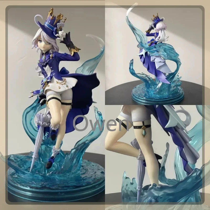 Figurka z gry mobilnej Furina Anime Ganyu Piękna Dziewczyna Genshin Impact Figurki Hu Tao Figurka Akcji PVC Kolekcja Dekoracja Urodzinowa Zabawka