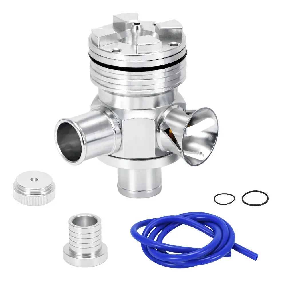 Aluminum Blow Off Valve S Diverter Turbo BOV Boost for Volkswagen GTI Jetta Audi 1.8T 2.7T With Logo