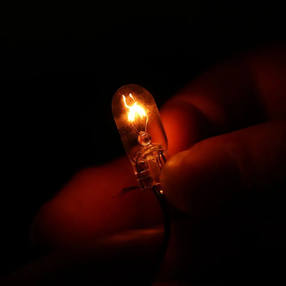 10pcs/set 12V T10 W5W 194 168 Width Lamp Halogen Bulbs License Plate Lights Signal Light