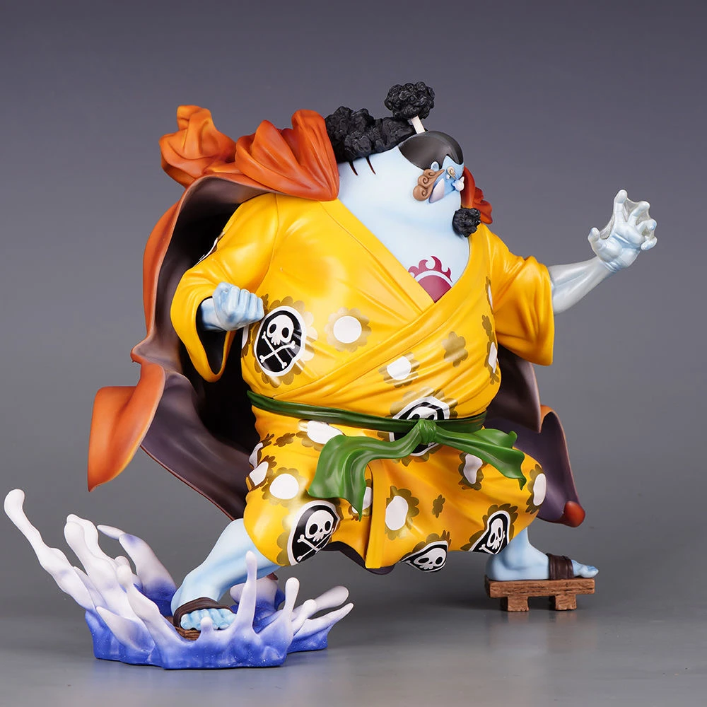 Figuras de acción de 25cm de Anime Jinbe de una pieza GK Oka Shichibukai Jinbe, colección de PVC, modelo de estatua, juguetes, regalos de cumpleaños