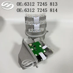 63127245813 63127245814 6311 7245 813 6311 7245 814 Headlamp Turn Signal Module LED Cornering Light For 3 Series E90 LCI