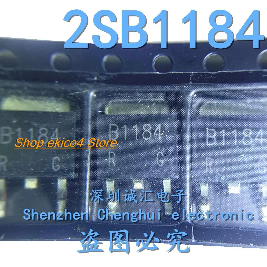 10pieces Original stock B1184  2SB1184  60V 3A TO-252  