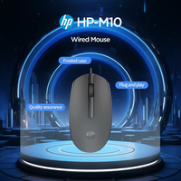 HP M10 Wired Mouse Office Mouse Desktop Host Laptop All-Ln-One Home Business Office Wired Mouse